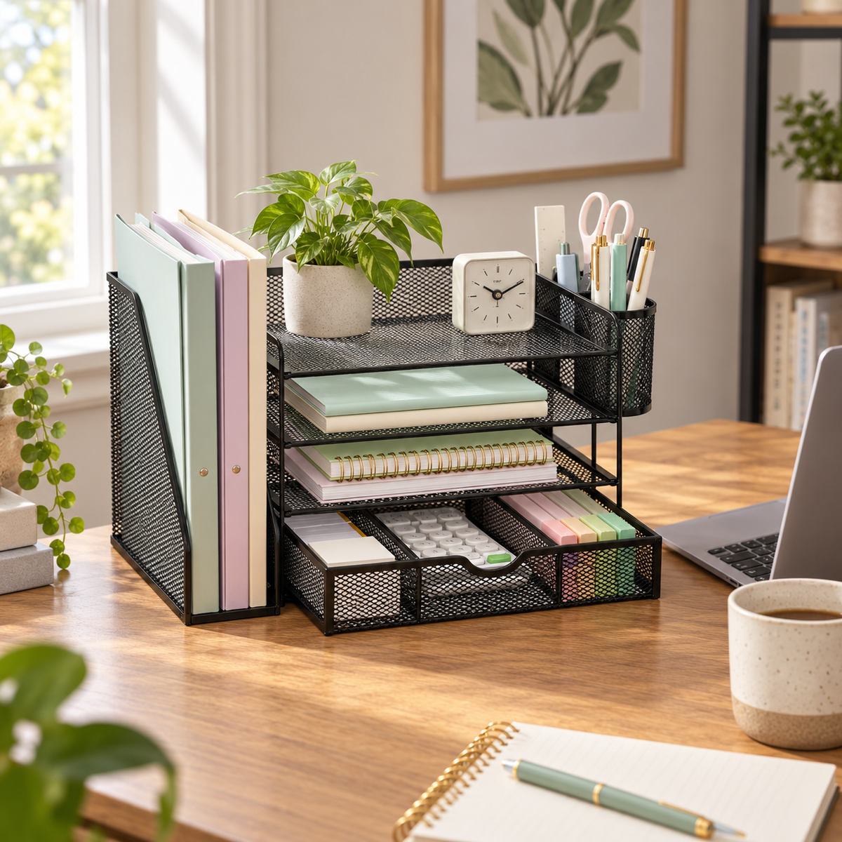 Desk File Organizer