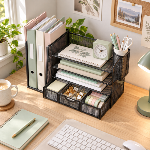Desk File Organizer