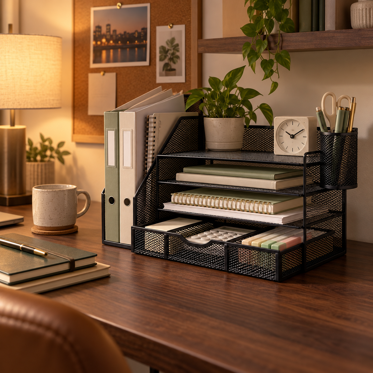 Desk File Organizer