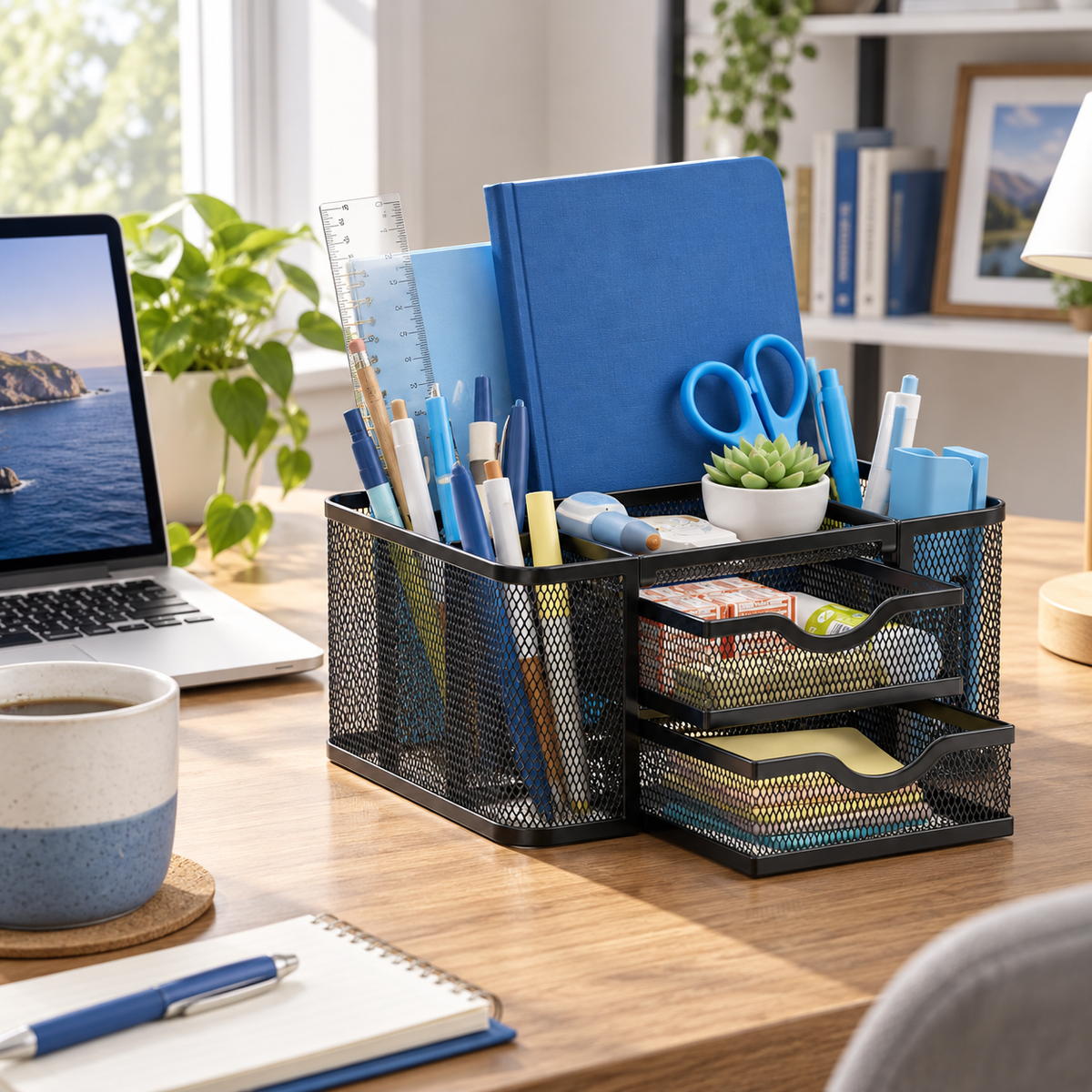Mesh Desk Organizer