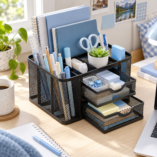Mesh Desk Organizer