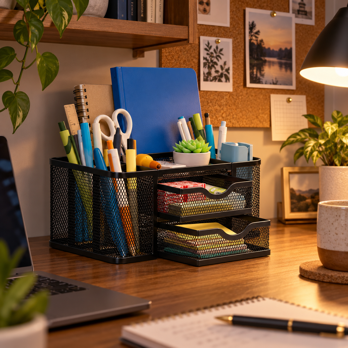 Mesh Desk Organizer