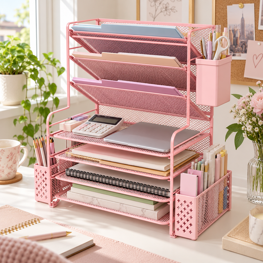 7 Tier Desk File Organizer